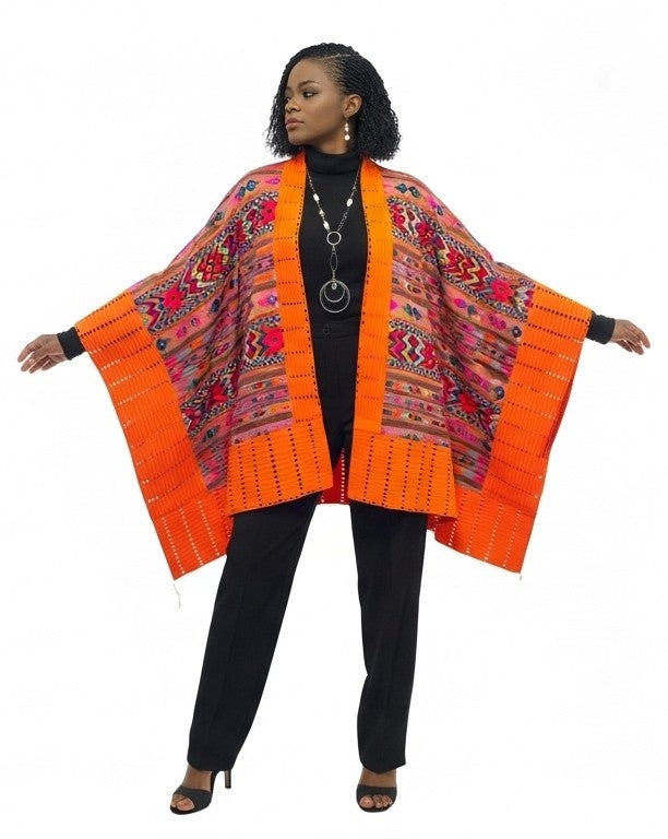 Aso Oke & Ankara Kimono