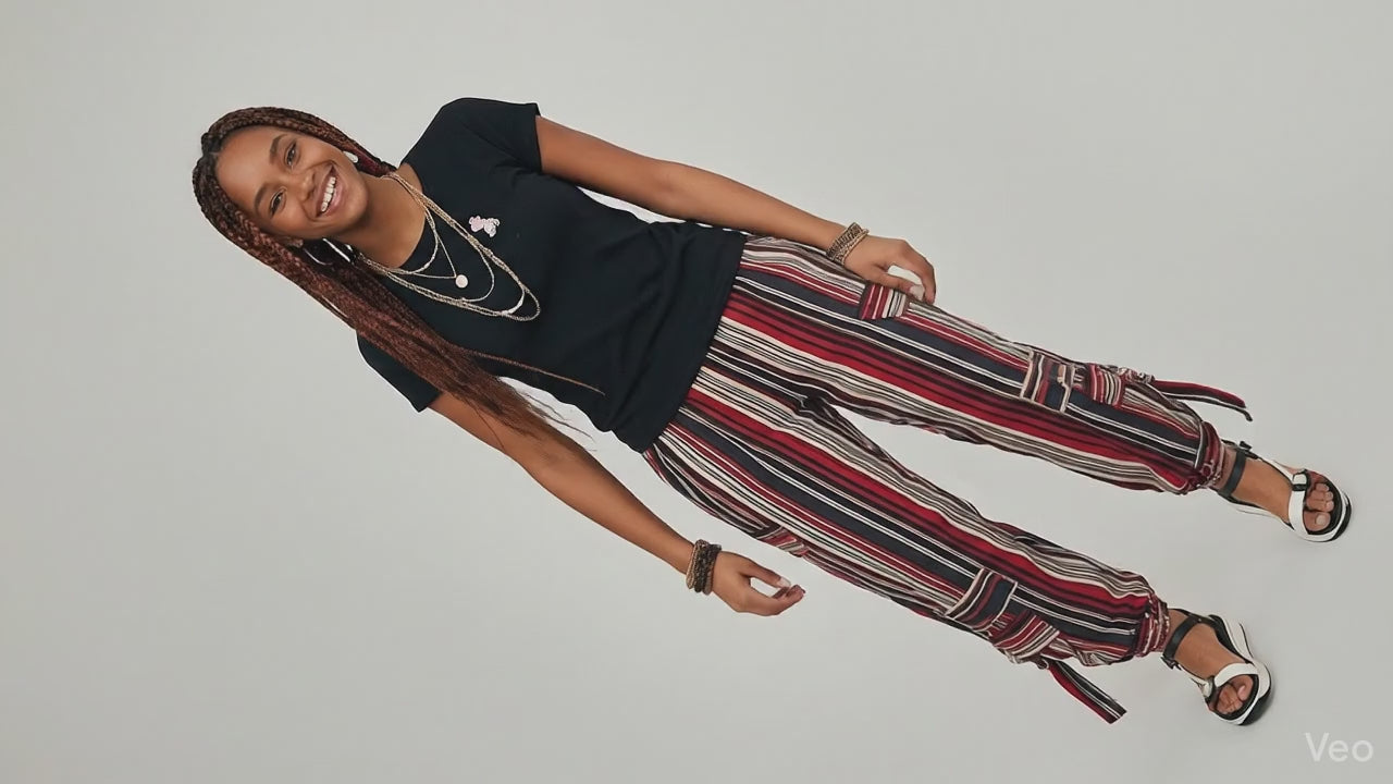 "Ajoke" Asooke Combat Pants